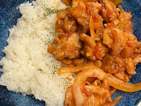 豚こまミートライス